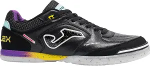 Футзалки (бампи) Joma TOP FLEX чорно-фіолетово-жовто-блакитні TOPS2601IN