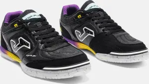 Футзалки (бампи) Joma TOP FLEX чорно-фіолетово-жовто-блакитні TOPS2601IN