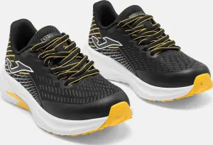 Кросівки бігові дитячі Joma SUPER CROSS чорно-помаранчеві JCROSS2601