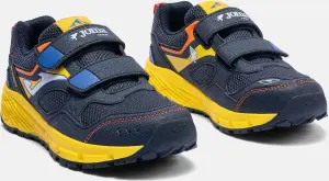 Кросівки для трейлранінгу дитячі Joma SHOCK темно-синьо-жовто-жовтогарячі JSHOS2603V