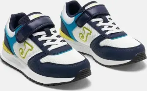 Кроссовки детские Joma TORNADO темно-сине-бело-голубо-лимонные JTORS2633V