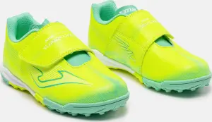 Сороконіжки (шиповки) дитячі Joma SUPERCOPA лимонно-бірюзові SCJW2609TFV
