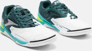Футзалки (бампи) Joma CANCHA біло-темно-зелено-бірюзові CANS2602IN