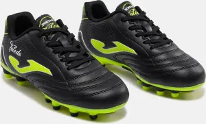 Бутcи дитячі Joma TOLEDO чорно-лаймові TOJW2601FG