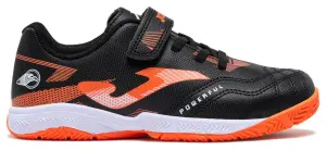 Футзалки дитячі Joma POWERFUL чорно-помаранчеві POJW2601INV