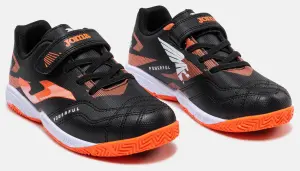 Футзалки дитячі Joma POWERFUL чорно-помаранчеві POJW2601INV