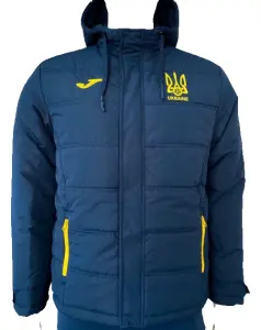 Куртка збірної України Joma UKRAINE темно-синьо-жовта AT10101A3101