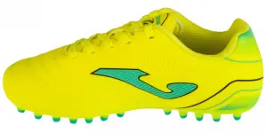 Бутсы детские Joma TOLEDO JR желто-бирюзовые TOJW2411AG