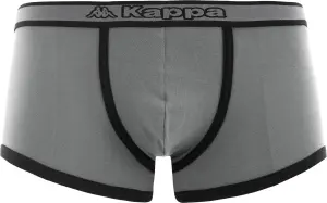 Труси (боксерки) Kappa BOXER UOMO ELASTICO LOGO CENTRATO сіро-чорні K1231 GrigioUnito