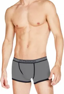 Труси (боксерки) Kappa BOXER UOMO ELASTICO LOGO CENTRATO сіро-чорні K1231 GrigioUnito