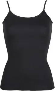 Майка жіноча Kappa TOP LISCIO SPALLA STRETTA чорна K2306 Nero