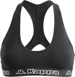 Топ жіночий Kappa REGGISENO SPORTY ELASTICO LOGATO чорний K2150 Nero