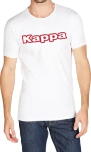 Футболка Kappa T-SHIRT MEZZA MANICA GIROCOLLO CON STAMPA LOGO PET біла K1335 Bianco