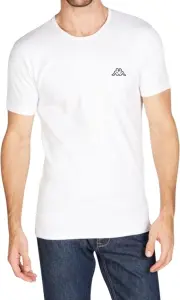 Футболка Kappa T-SHIRT MEZZA MANICA GIROCOLLO біла K1304 Bianco