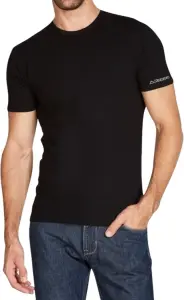 Футболка Kappa T-SHIRT MEZZA MANICA GIROCOLLO чорна K1306 Nero
