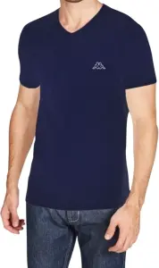 Футболка Kappa T-SHIRT MEZZA MANICA SCOLLO V темно-синя K1311 BluNavy