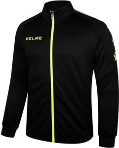 Олимпийка (мастерка) Kelme Training Jacket черно-желтая 3881324.9012