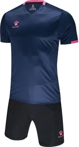 Комплект футбольной формы Kelme FLASH темно-сине-розовый 3891049.9420