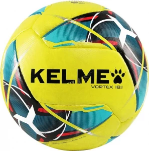 Футбольный мяч Kelme VORTEX 18.1 желтый 9806137.9905 Размер 4