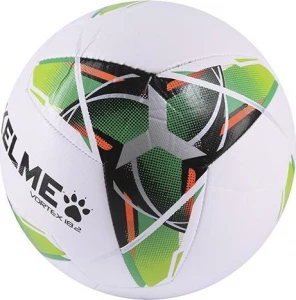 Футбольный мяч Kelme VORTEX 18.2 бело-салатовый 9886120.9127 Размер 4