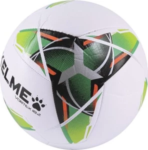 Футбольний м'яч Kelme VORTEX 18.2 біло-салатовий 9886120.9127 Розмір 5