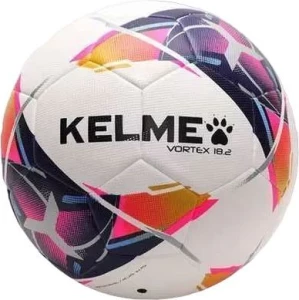Футбольный мяч Kelme VORTEX 18.2 бело-темно-сине-красный 8101QU5001.9423 Размер 5