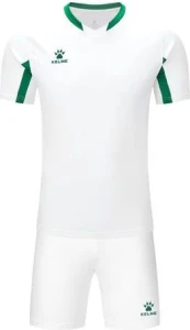 Комплект футбольной формы Kelme LEON бело-зеленый 7351ZB1129.9105