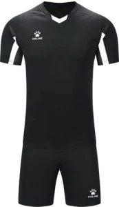 Комплект футбольної форми Kelme LEON чорно-білий 7351ZB1129.9003