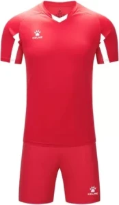 Комплект футбольной формы Kelme LEON красно-белый 7351ZB1129.9610