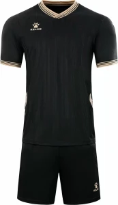 Комплект футбольной формы Kelme FOOTBALL SUIT черно-золотой 8351ZB1082.9000