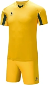Комплект футбольної форми дитячий Kelme LEON жовто-чорний 7351ZB3130.9712