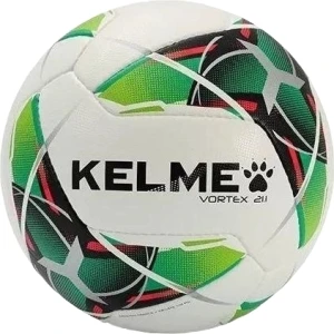 Футбольный мяч Kelme VORTEX 21.1 бело-зеленый Размер 4 8101QU5003.9127