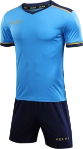 Комплект футбольной формы Kelme SEGOVIA голубо-темно-синий 8351ZB1158.9996