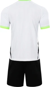 Комплект футбольной формы Kelme IBIZA бело-салатово-черный 8351ZB1082.9100