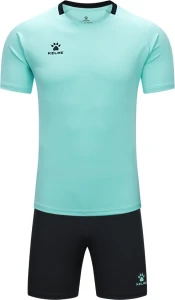 Комплект футбольної форми Kelme LUGO бірюзово-чорний 8451ZB1245.9405