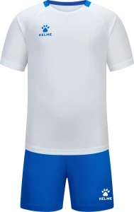 Комплект футбольної форми дитячий Kelme LUGO біло-синій 8451ZB3245.9100