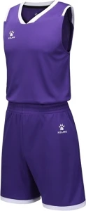Комплект баскетбольної форми Kelme фіолетовий 8352LB1028.9500