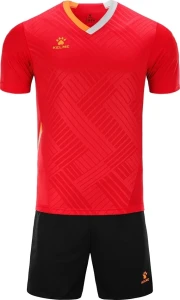 Комплект футбольной формы детский Kelme NAVARRO красно-черный 8251ZB3005.9600