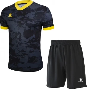 Комплект футбольної форми Kelme JERSEY чорно-жовтий 3801218.9000_8351ZB1143.9000