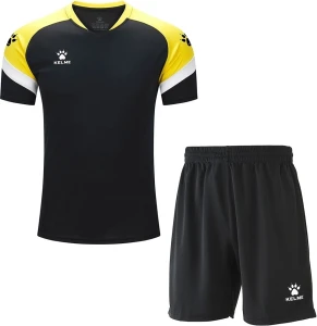 Комплект футбольной формы Kelme BRAVO черно-желтый 7351TX1092.9005_8351ZB1143.9000