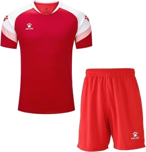Комплект футбольної форми Kelme BRAVO червоно-білий 7351TX1092.9610_8351ZB1143.9600