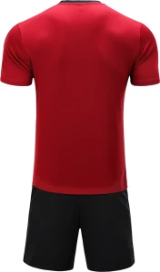 Комплект футбольної форми Kelme BURGOS бордово-червоно-чорний 8251ZB1003.9603