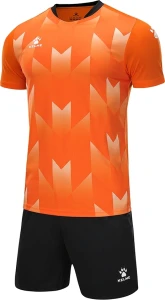 Комплект футбольної форми Kelme BURGOS оранжево-чорний 8251ZB1003.9907
