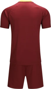 Комплект футбольной формы Kelme BRAGA бордово-желтый 8351ZB1085.9603