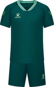Комплект футбольной формы детский Kelme FARO темно-зеленый 8451ZB3246.9306