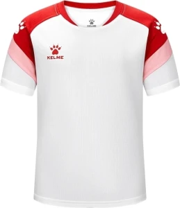 Футболка дитяча Kelme BRAVO біло-червона 7351TX3093.9107