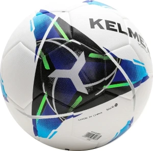 Футбольний м'яч Kelme VORTEX 18.2 біло-синьо-чорний Розмір 4 8101QU5001.9113