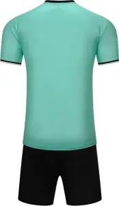 Комплект футбольной формы детский Kelme бирюзово-черный 8551ZB31084.9305