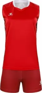 Комплект волейбольної форми жіночий Kelme АМАNECER червоний 8351QB2010.9600