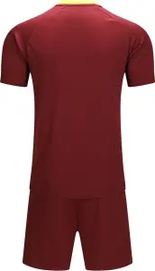 Комплект футбольної форми дитячий Kelme BRAGA бордово-жовтий 8351ZB3085.9603